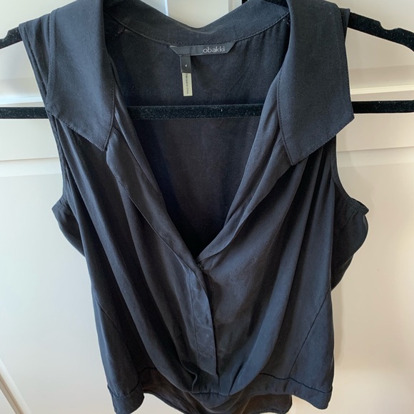 Obakki Silk sleeveless body suit - Picture 2 of 3